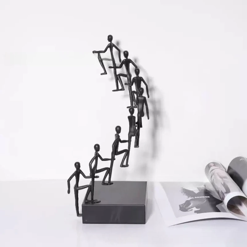 Abstract Figurines Modern Creative Elegant Fashion Figurines Handiness Exquisite Miniatures Livingroom Decorative Ornaments