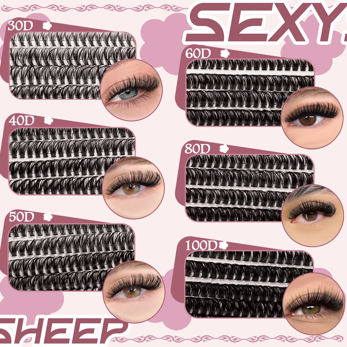 ISEEN DIY ラッシュエクステンションキット 個別まつげキット まつげブック付き ラッシュボンド & シールとラッシュピンセット ブラシ ラッシュロモーバー