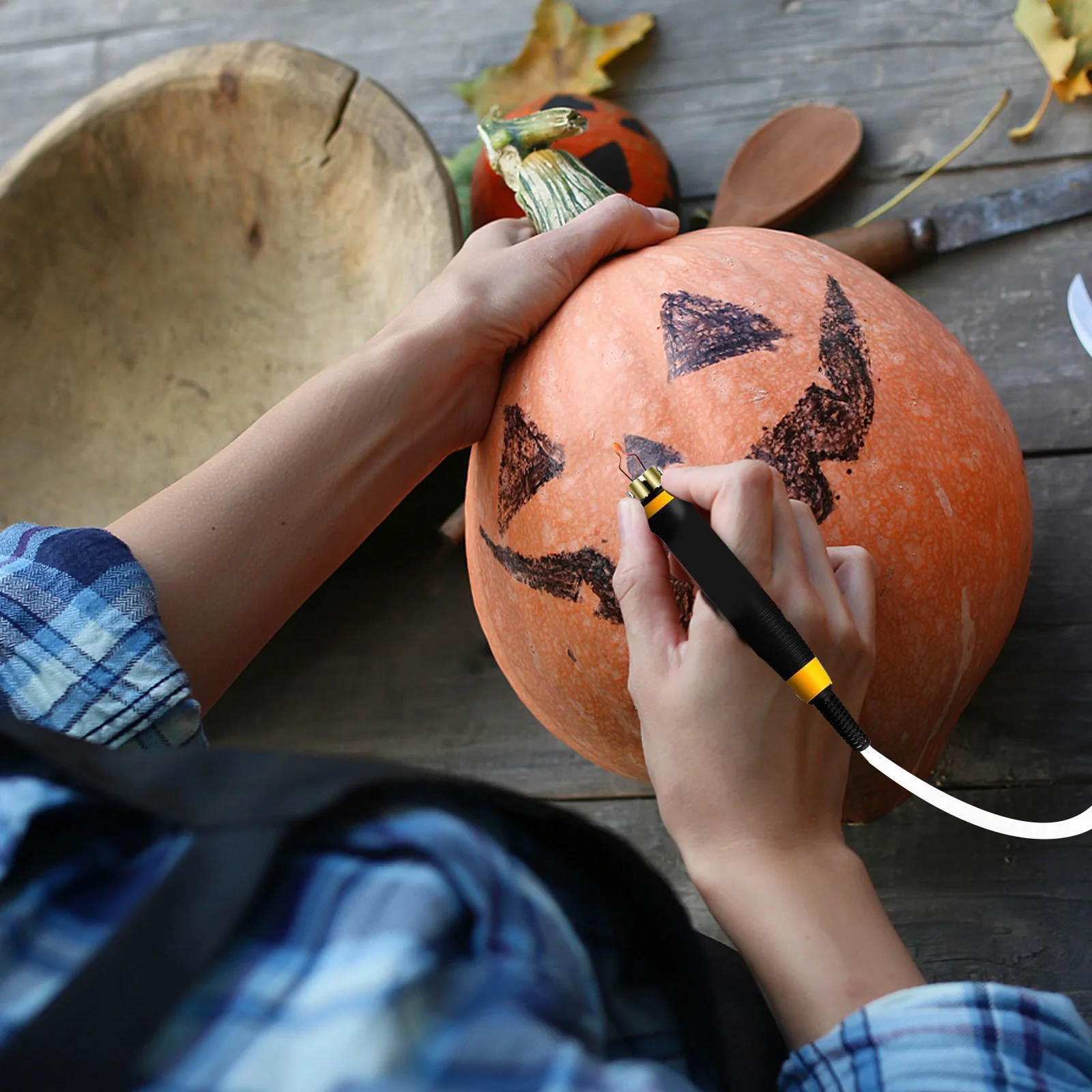 

10pcs Alloy Pyrographic Tips Replacement Wood Burning Nibs High-Temperature Resistant For Wood Gourd Carving Diy