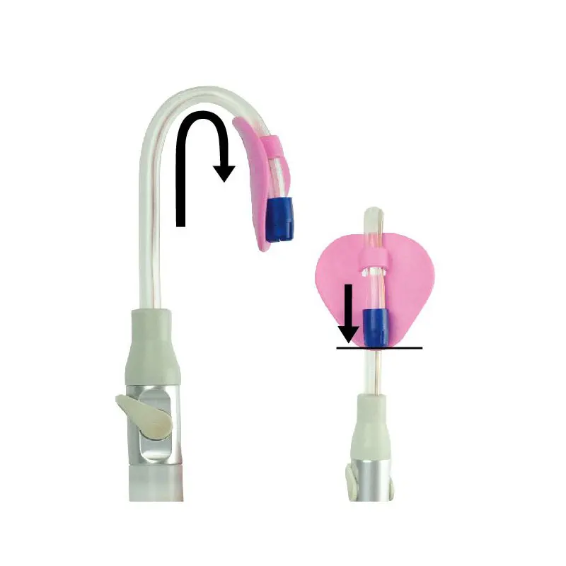 50 قطعة/الحقيبة أنبوب شفط الأسنان حامل أنبوب اللعاب القاذف HVE أنبوب الموضع الأوتوكلاف #3