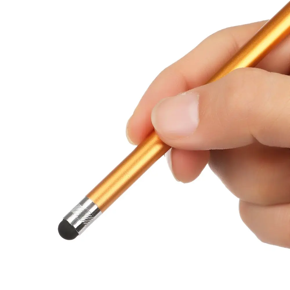 Lightweight Accessories Sensitive Tablet Phone Drawing Pen Capacitive Stylus Touch Screen Pen Dual Silicone Tips