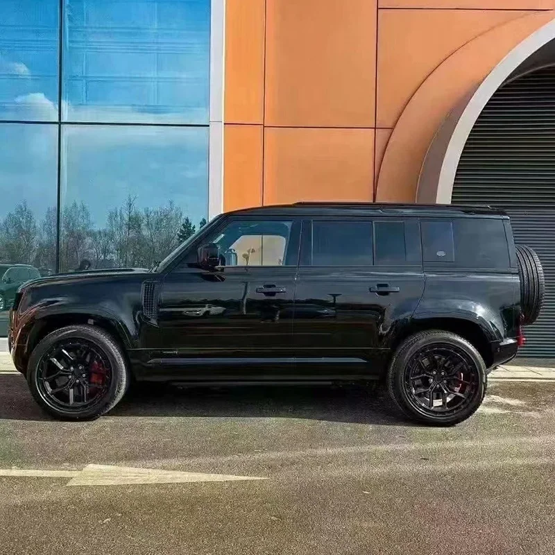 18 19 20 21 22 23 24 بوصة أسود لامع مخصص عجلات مزورة لمرسيدس بنز BMW أودي 5X112 عجلات سيارة سبيكة #4