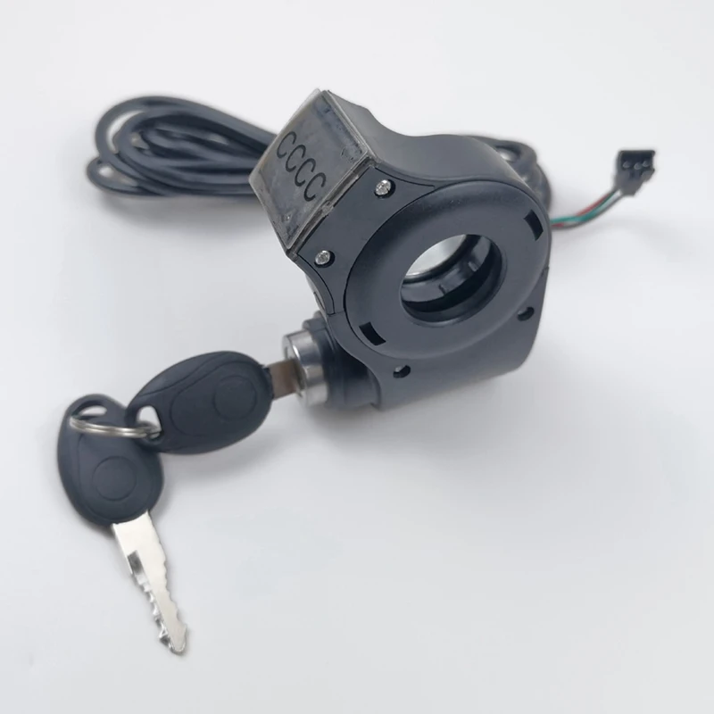 Electric Scooter Power-Off Switch Assembly Key Start Switch Digital Display Switch Scooter Accessories