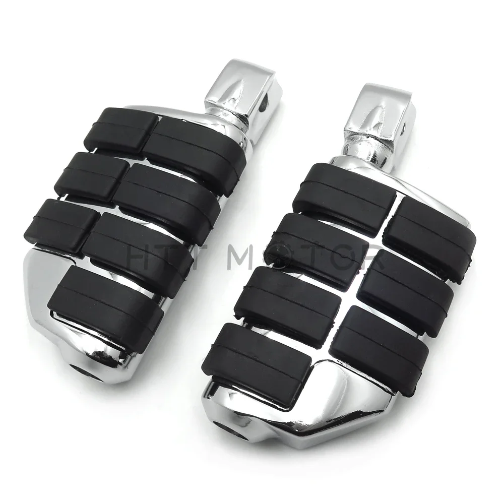 Motorcycle Rubber Foot Pegs for Kawasaki Vulcan 1500/1600/1700 Classic Suzuki Marauder 1600 Boulevard M95 - view 6
