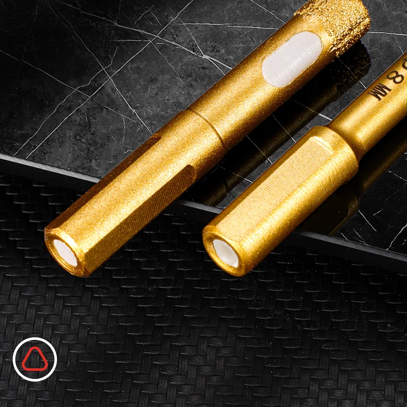 6-12mm Tile Drill Bit Dry Diamond Drill Core Bits Ceramic Glass Marble Tile Brazed Hole Saw Cutter Granite Marble Drill Bits