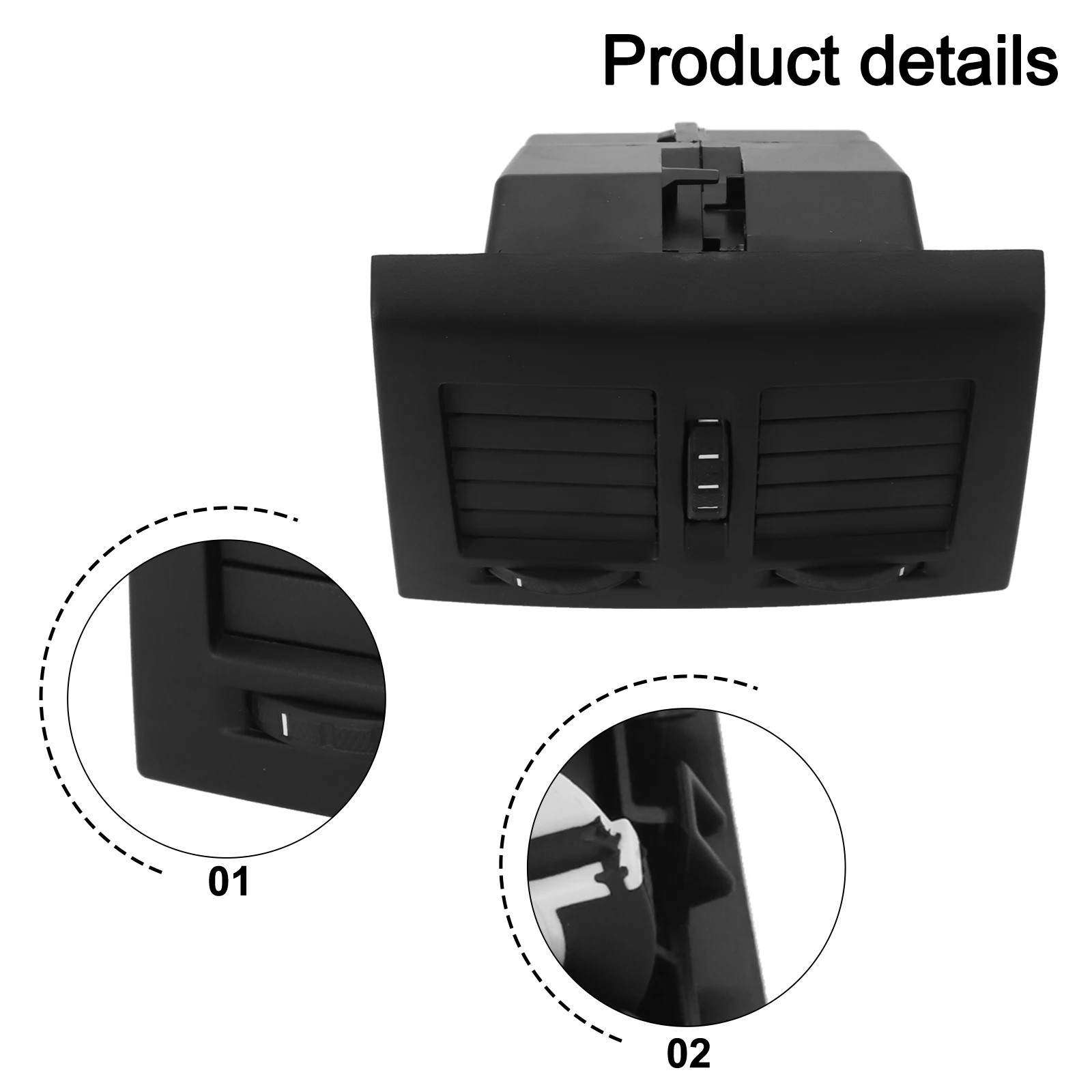 

Задний воздуховод A/C: заводские характеристики, высокая надежность, идеальное соответствие, пластиковый материал, стабильные характеристики.