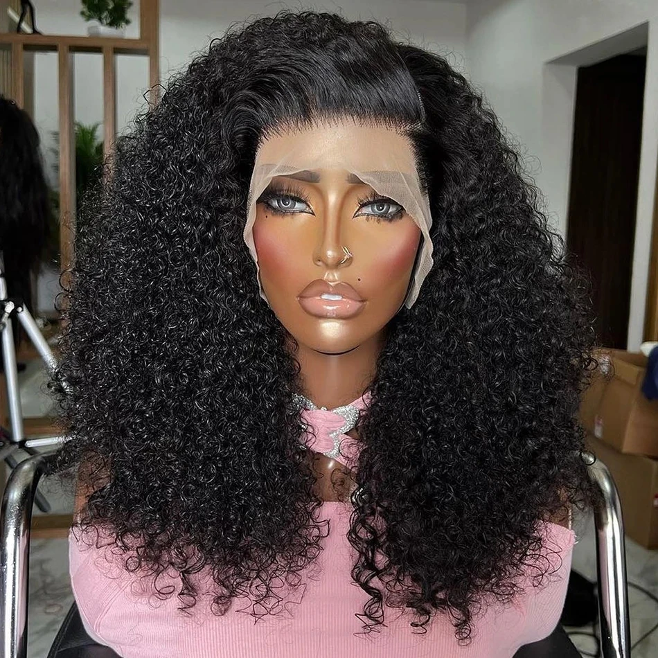 Perruque Bob en cheveux humains, noire vietnamienne, courte, à ondulations profondes, 13X6, Lace Front 5X5 sans colle, pour cheveux 100% naturels