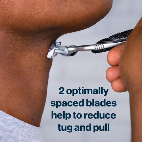 Imagen 2 del producto Cuchillas de afeitar Gillette SkinGuard, cuchillas de afeitar para hombre, repuestos de 4/8 cuchillas, para las series SkinGuard, Fusion 5, ProGlide, Proshield ﻿