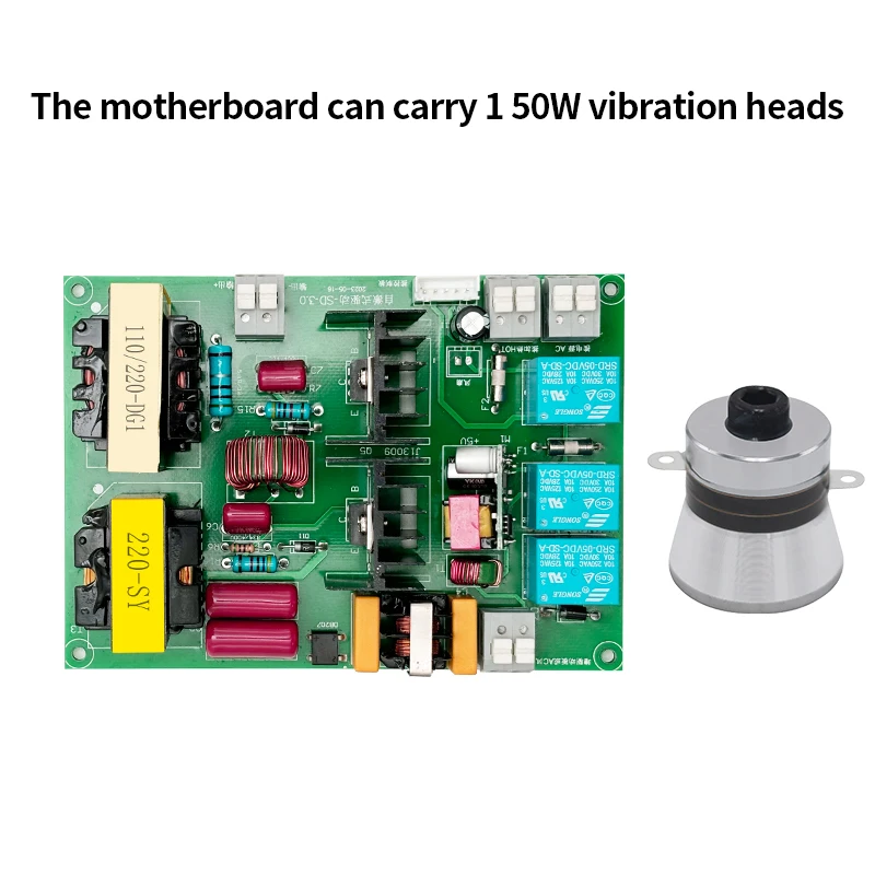 FanYingSonic 40KHz 50W Digital Display Board Printed Circuit Driver Boards For Ultrasonic Cleaner Parts Generator Transducer