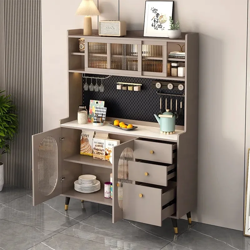 Modern simple wall kitchen multi-function cabinet dining side cabinet