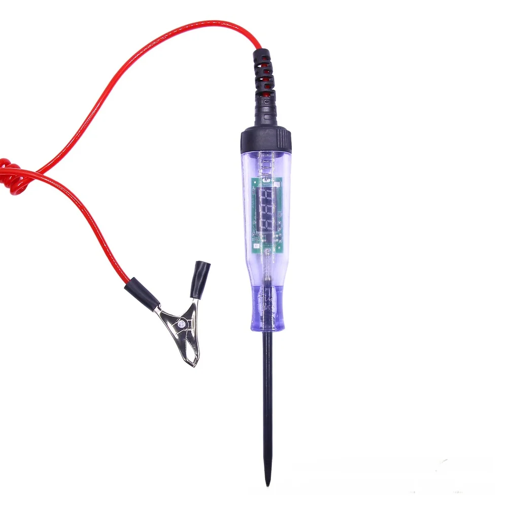 For Vehicle Repairs LED Car Circuit Tester 12V 24V 70V Detector As Shown In The Figure LED Digital Display Accurate Diagnosis