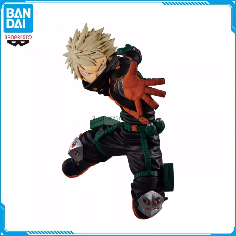 

BANDAI Original AMAZING HEROES DX Katsuki Bakugo My Hero Academia Anime Action Figures Model Desktop Decoration Boys Gift