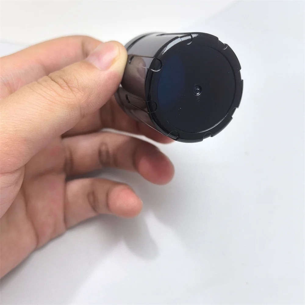 Black Wireless Microphone Tail Cap Bottom Battery Back Cover Microphone Accessories