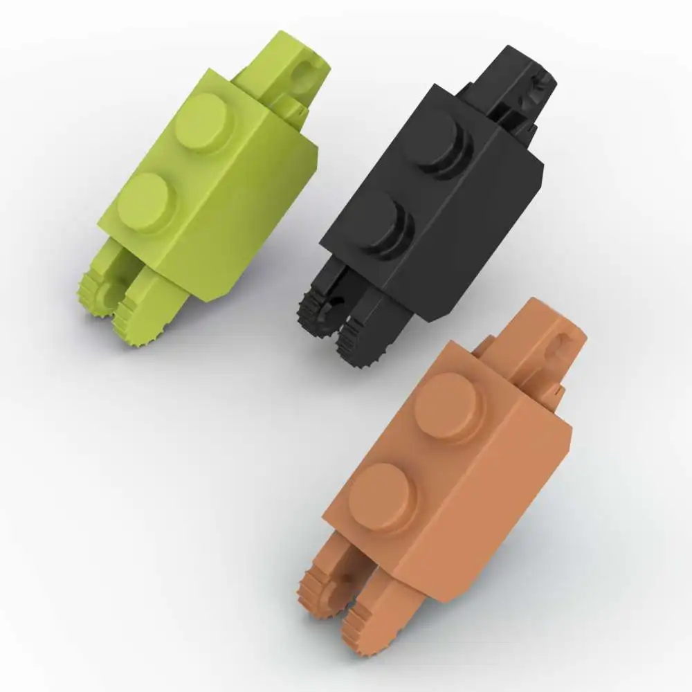 

MOC 10PCS 30386 With 1 Finger Bricks Classical Adaptive Hinge 1x2 Locking Building Blocks Toys Adults Boys Special Day Gifts