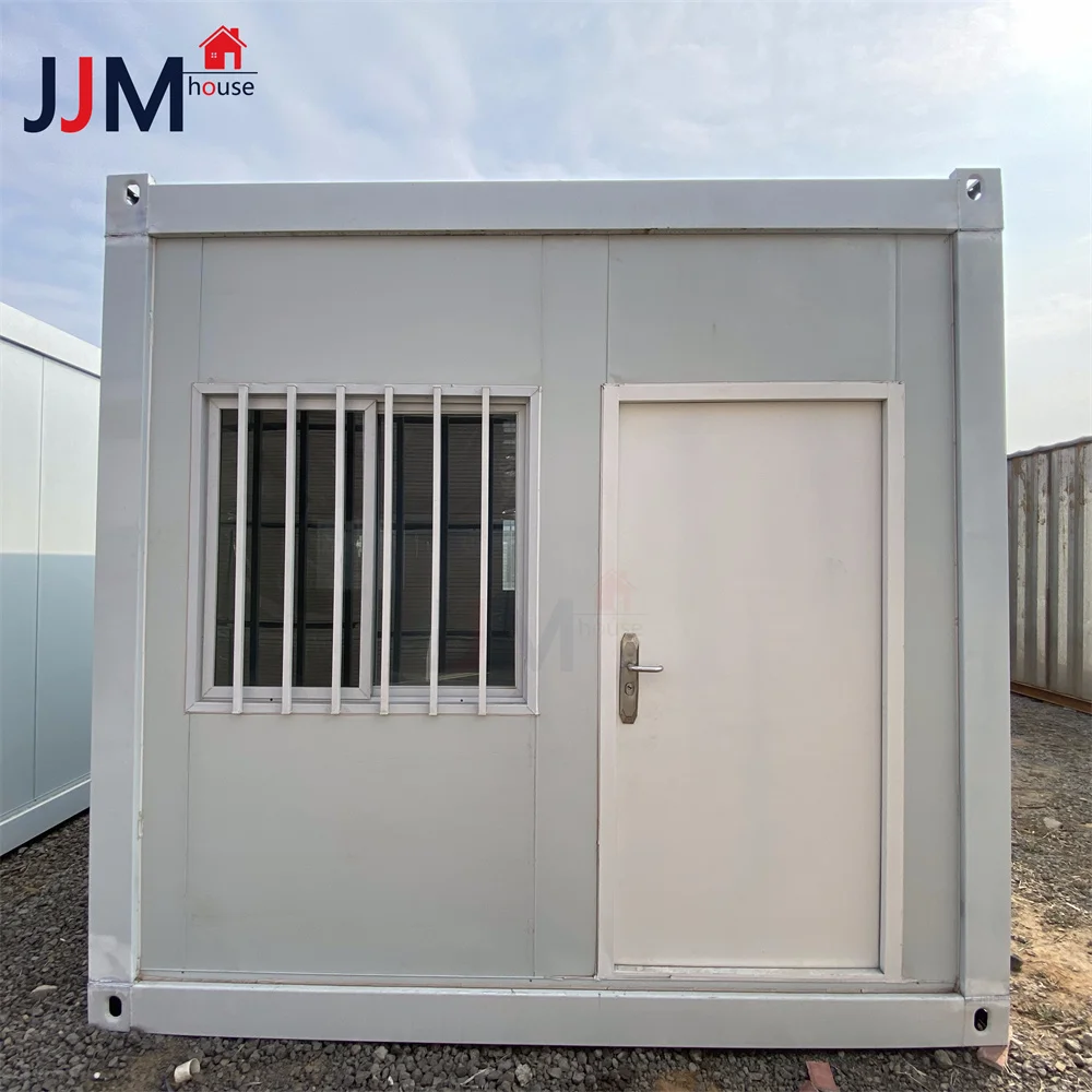 Customized 20 FT Easy-to-Assemble Modular Prefab Flat Pack Container House Tiny Mobile Home With Sandwich Panel Material For