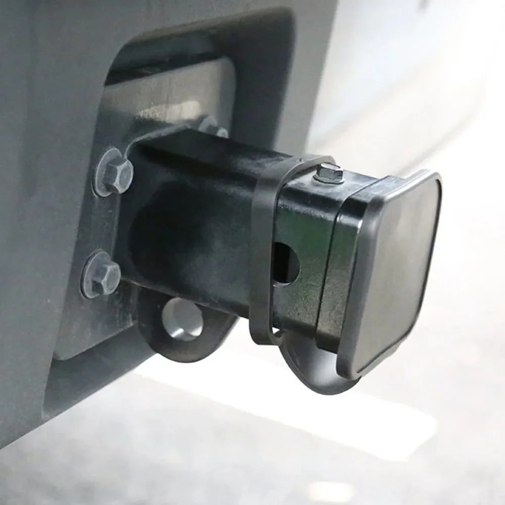 Abdeckung für Anhängerkupplung, 5,1 cm, Anhängerhaken, quadratischer Mund, Anti-Staub-Stecker, Abschleppen, Schutzhülle, Auto-Modifikationszubehör – Detail 2