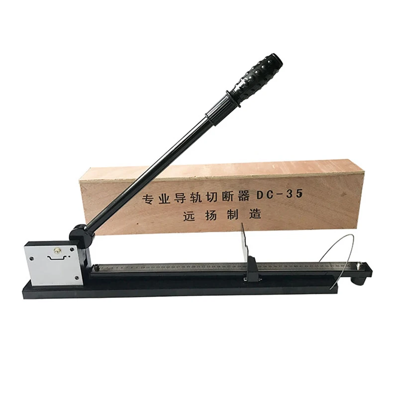 Guide rail cutter DC-35 rail cutting machine C45 cutting machine open rail cutting fast and labor-saving