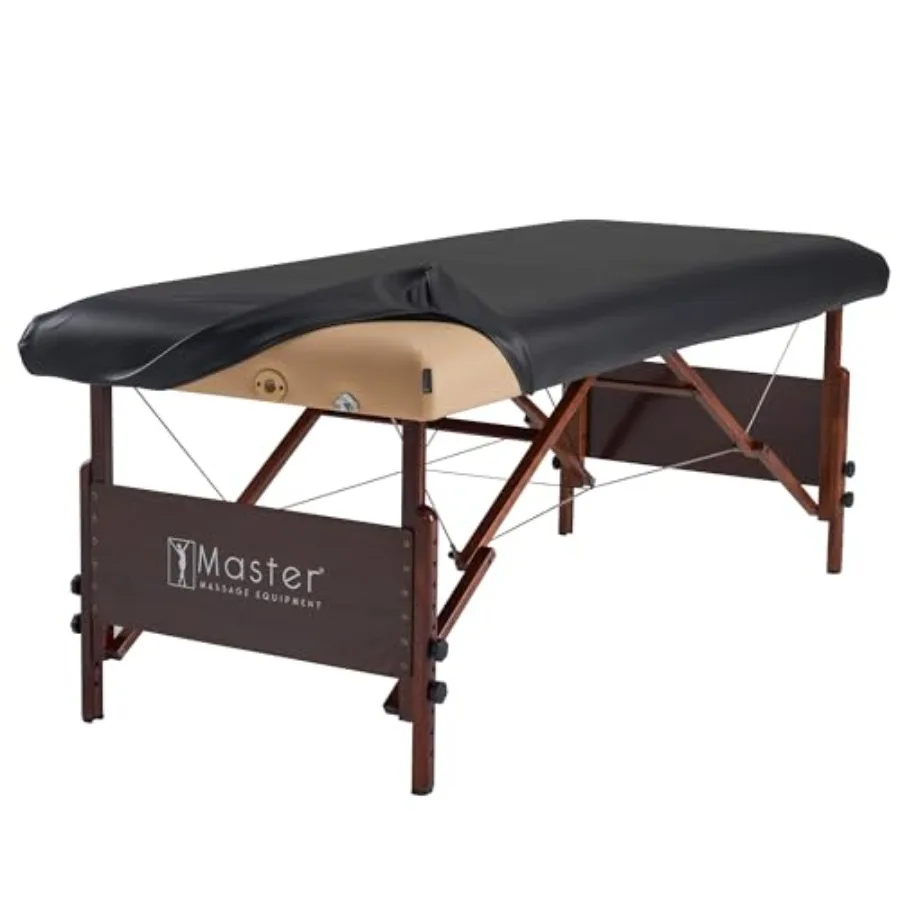 

Универсальный прямоугольный защитный чехол Master Massage из ткани и искусственной кожи (ПУ) для массажного стола – сменный, ультрапрочный