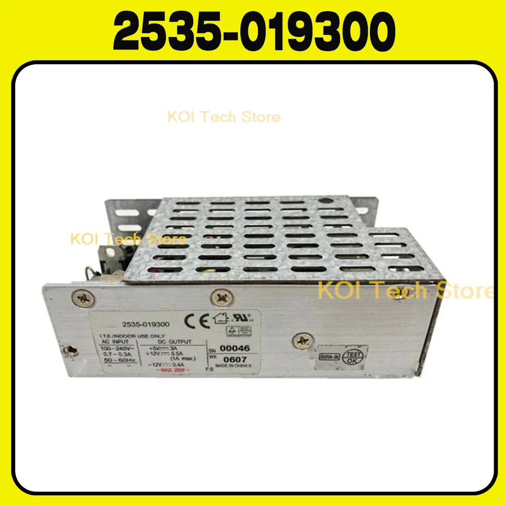 

2535-019300 Для блока питания промышленного медицинского оборудования KRAMER +5V3A+12V0.5A-12V0.4