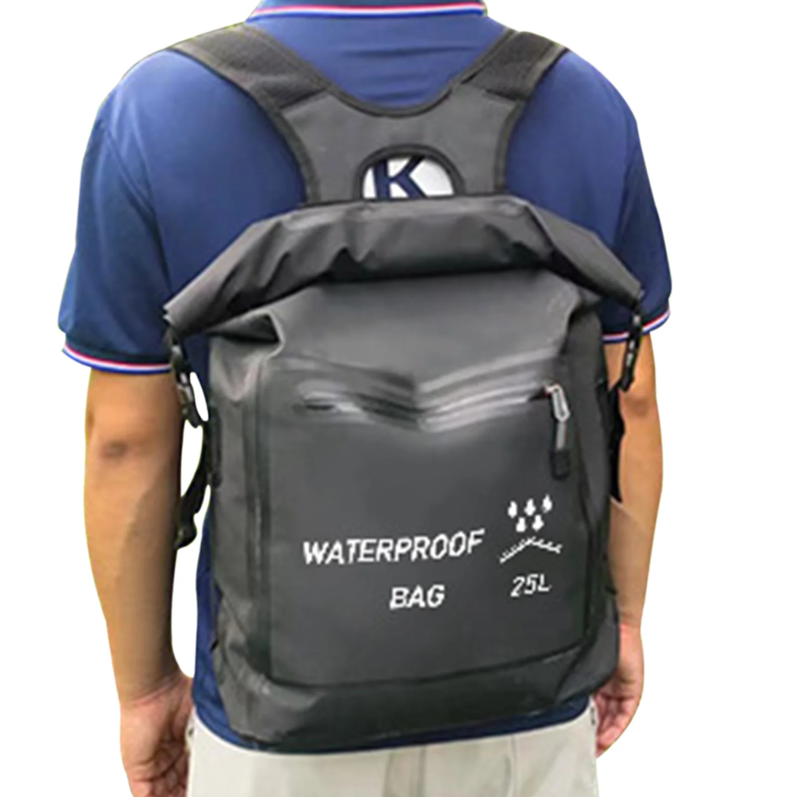 Outdoor Waterproof Dry Bag Ergonomic Design Floating Dry Backpack Easy To Use Outdoor Waterproof Floating Backpack