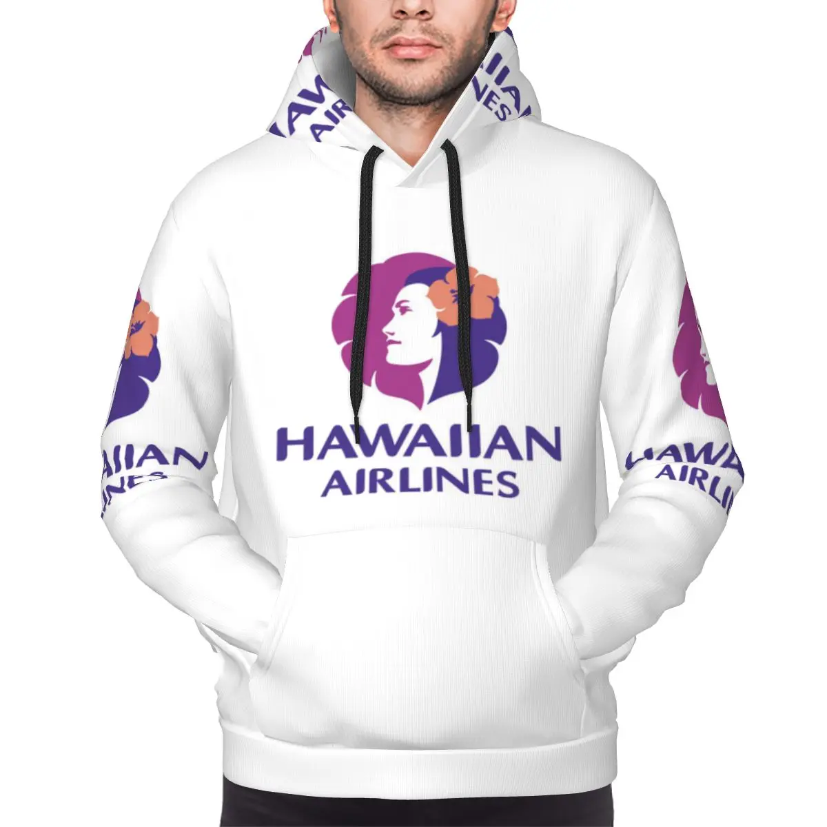 Hawaiian Airlines Herc Travel End Of South Summer Sale Hoodie Harajuku Pulôver Inverno Homens Mulheres Moletom Manga Longa Tops
