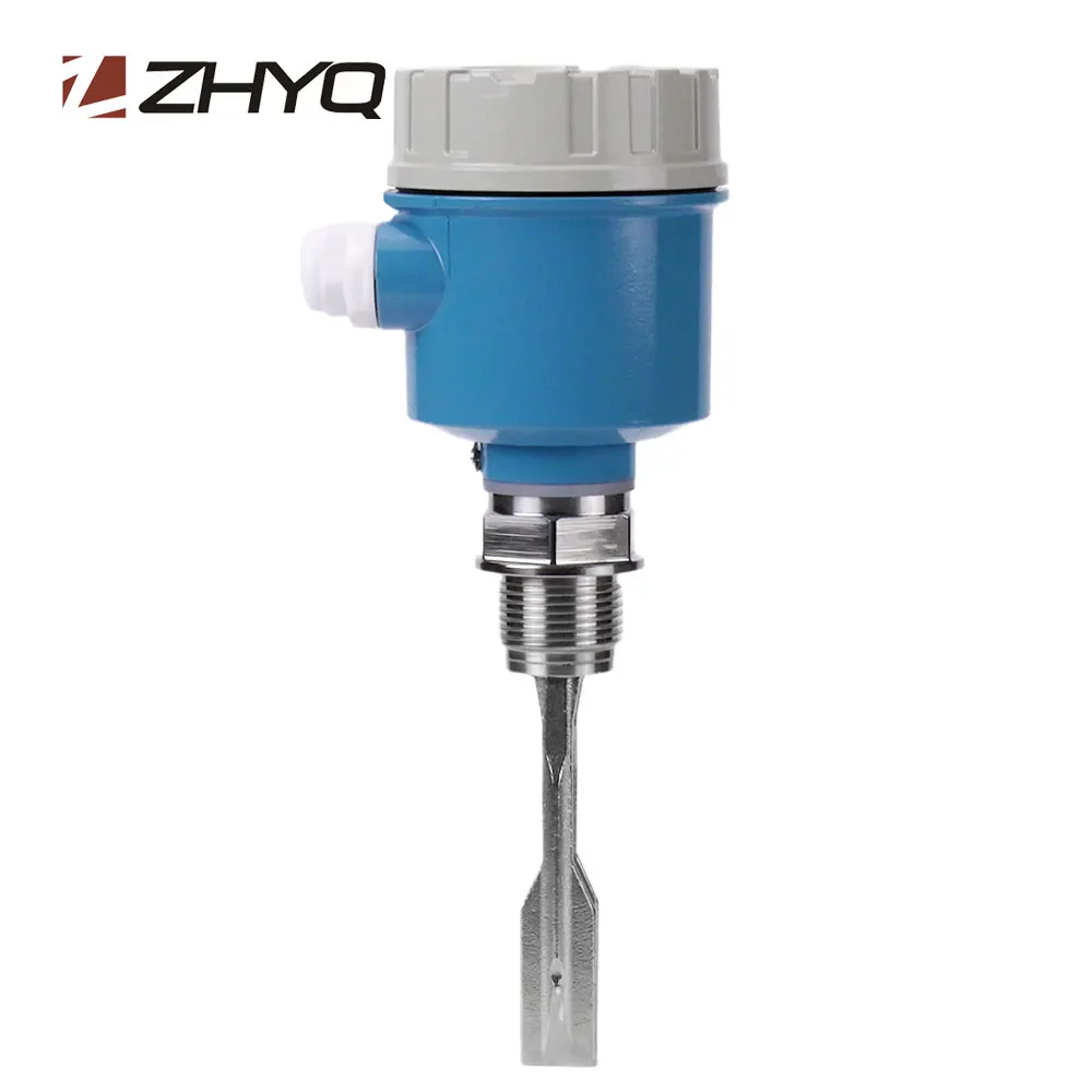 ZHYQ Integrated 24V DC vertical side mounted tuning fork vibronuc level switch