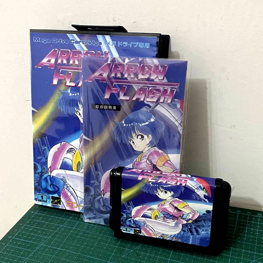 

Новое поступление, флэш-карта со стрелкой и руководством, 16-битная игровая карта MD для Sega Mega Drive для Genesis