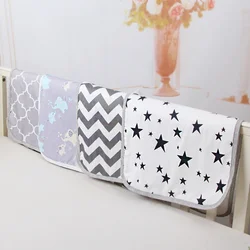 Newborn Baby Portable  Waterproof 60X37cm Changing Mat Infant Foldable Travel Changing Diaper Nappy Liners Pad