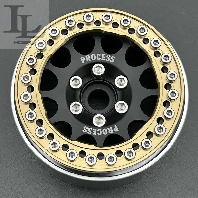 1.9/2.2 Inch Metal Wheels Hub for 1/10 RC Crawler Car Traxxas TRX4 Defender Bronco AXIAL SCX10 90046 RC4WD D90 Jeep Cherokee