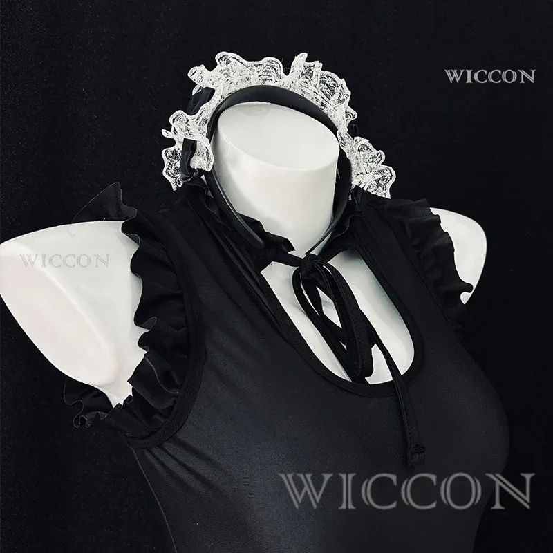 Japanese Anime Meido Kafe Maid Uniform 2B Cosplay Victorian Era Noble Manor Women Butler Clothes Outfit Costumea;2'k,8;c'