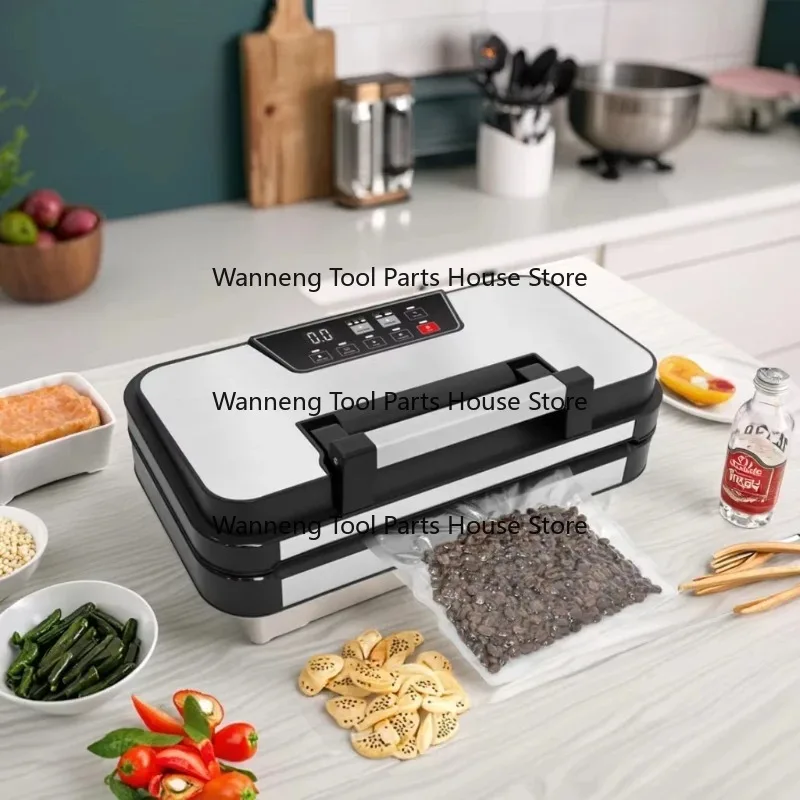 Mini Handheld Electric Vacuum Food Sealing Machine Portable Automatic Plastic Packaging for Kitchen Use