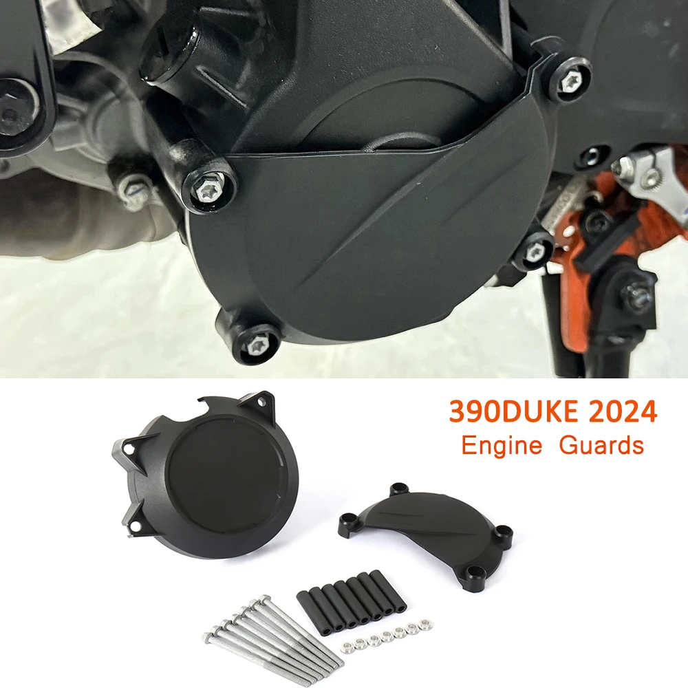 

Аксессуары для мотоциклов, черный новый комплект защиты двигателя для 390 2024