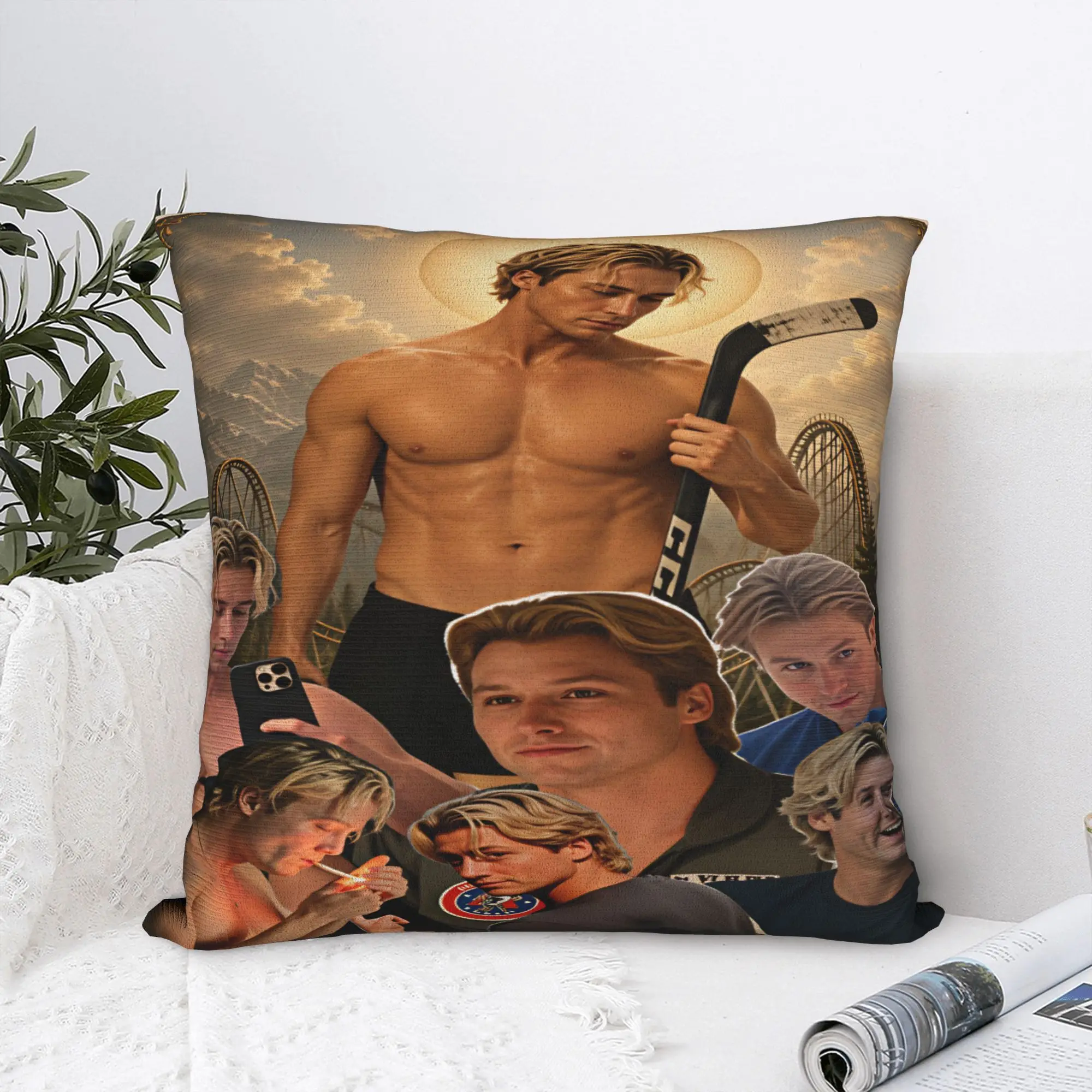 Dean Di Laurentis Pillow Cover Off Campus  Print Cushion Cover Vintage Pillow Case For Sofa Home Decor
