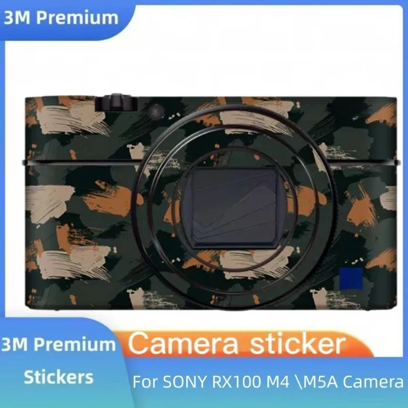 RX100M4 RX100M5 RX100M5A Camera Sticker Coat Wrap Protective Film Body Protector Skin For Sony RX100 IV V VA RX100IV RX100V