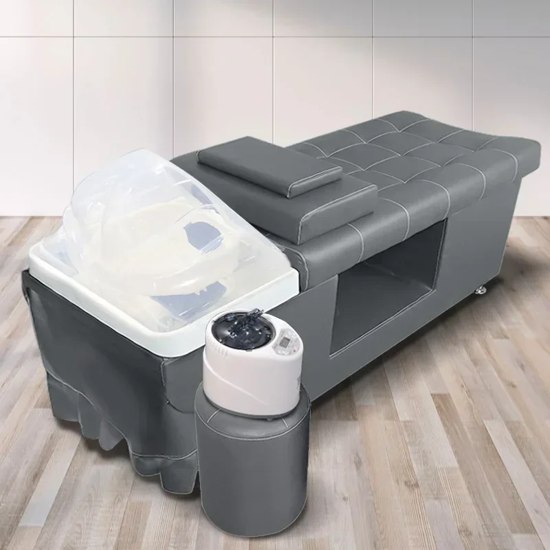 마사지 스타일리스트 샴푸 의자 미용실 패션 타이 스파 싱크 헤어 워시 의자 럭셔리 미용실 가구 MQ50SC