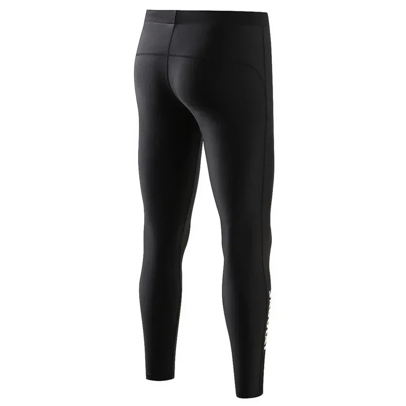 Men Lycra Rash Guard Surf Diving Pants High Elastic Tight Long Rashguards Swimsuit Sunscreen Swimming