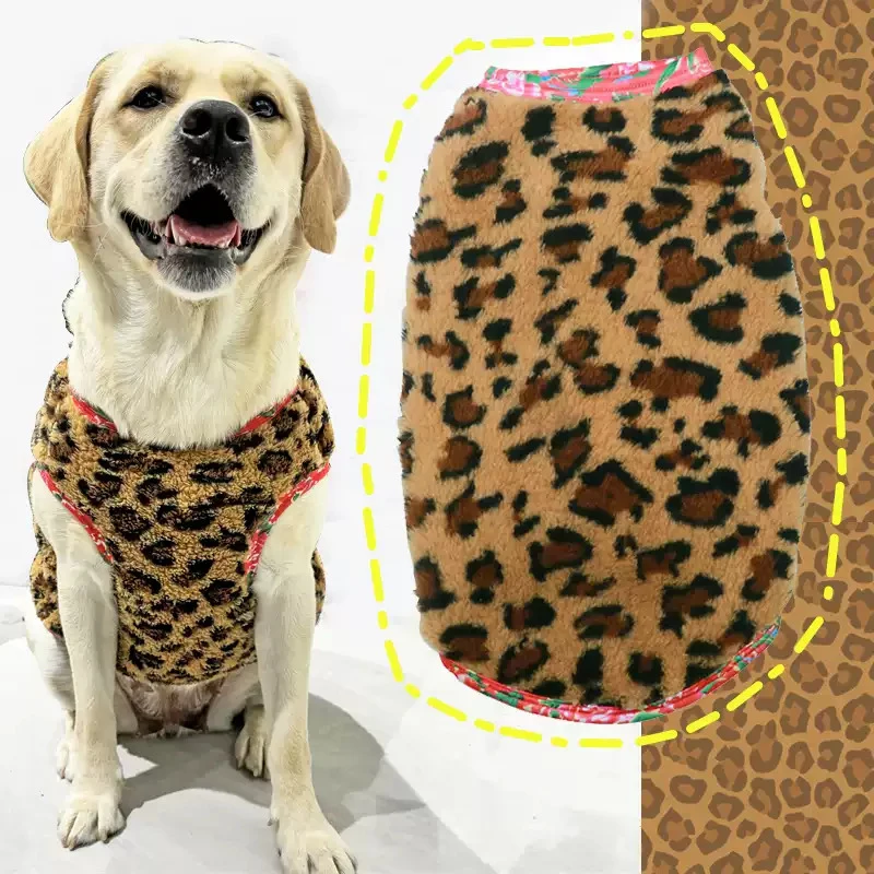 

Golden Retriever Clothing Vest Winter Big Large Pet Clothes Hoodie Samoyed Border Collie Giant Poodle Husky Labrador Dog Costume