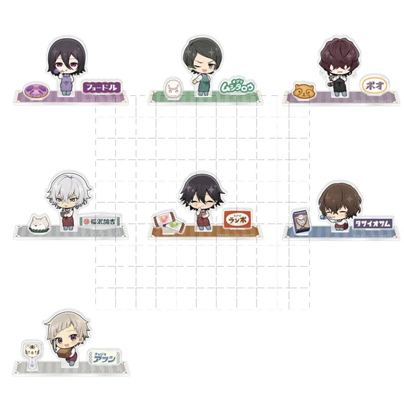 

Anime Dazai Osamu Nakajima Atsushi Fukuzawa Yukichi DIY Custom Acrylic Stand Plate Cartoon Cosplay Character Prop Decor Gifts