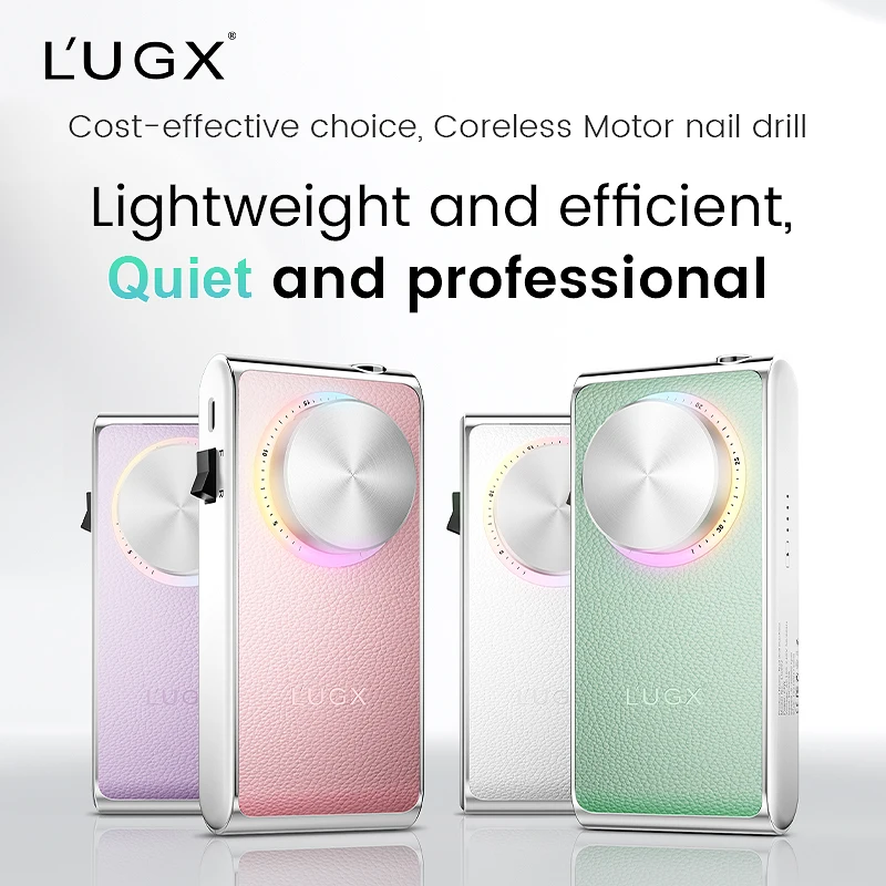 

LUGX 2025 USB аккумуляторная дрель для ногтей 30000 об/мин бесщеточный двигатель прямые продажи с фабрики