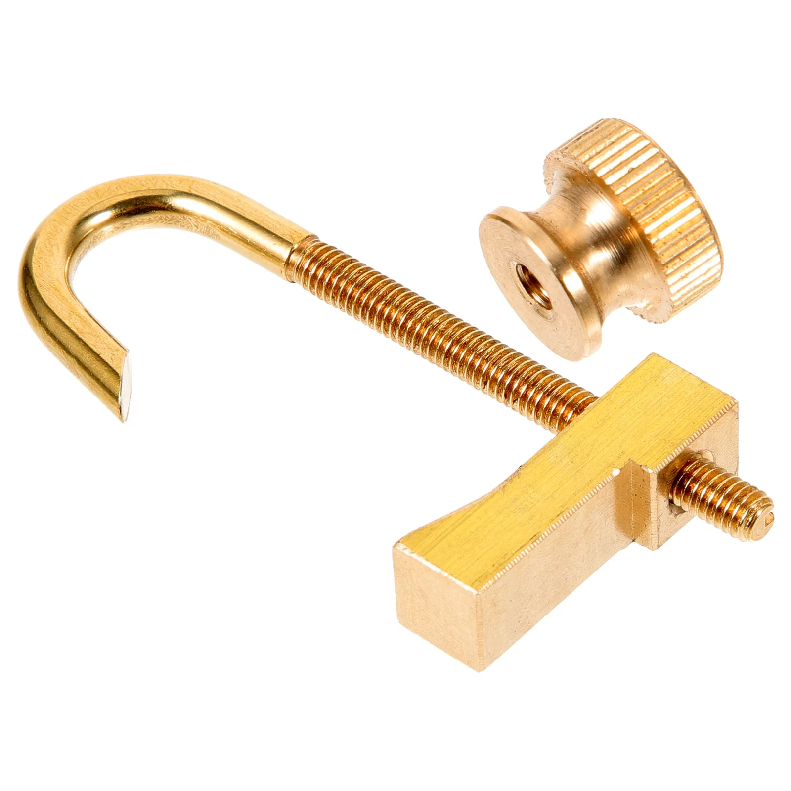 

F-shaped Card Violin Pickup Instrument Parts Crack Fingerboard Clamps Brass Repair Accessories