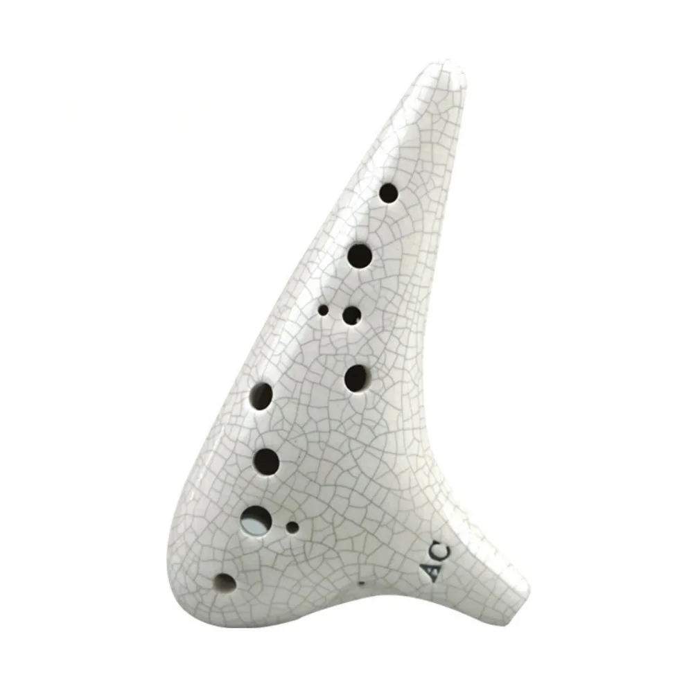 Legende Ocarina 12 Holes Alto C Tone Reliëf Sculptuur Keramiek Ocarinas Professionele Muziekinstrumenten Biedt Beginnersaccessoire