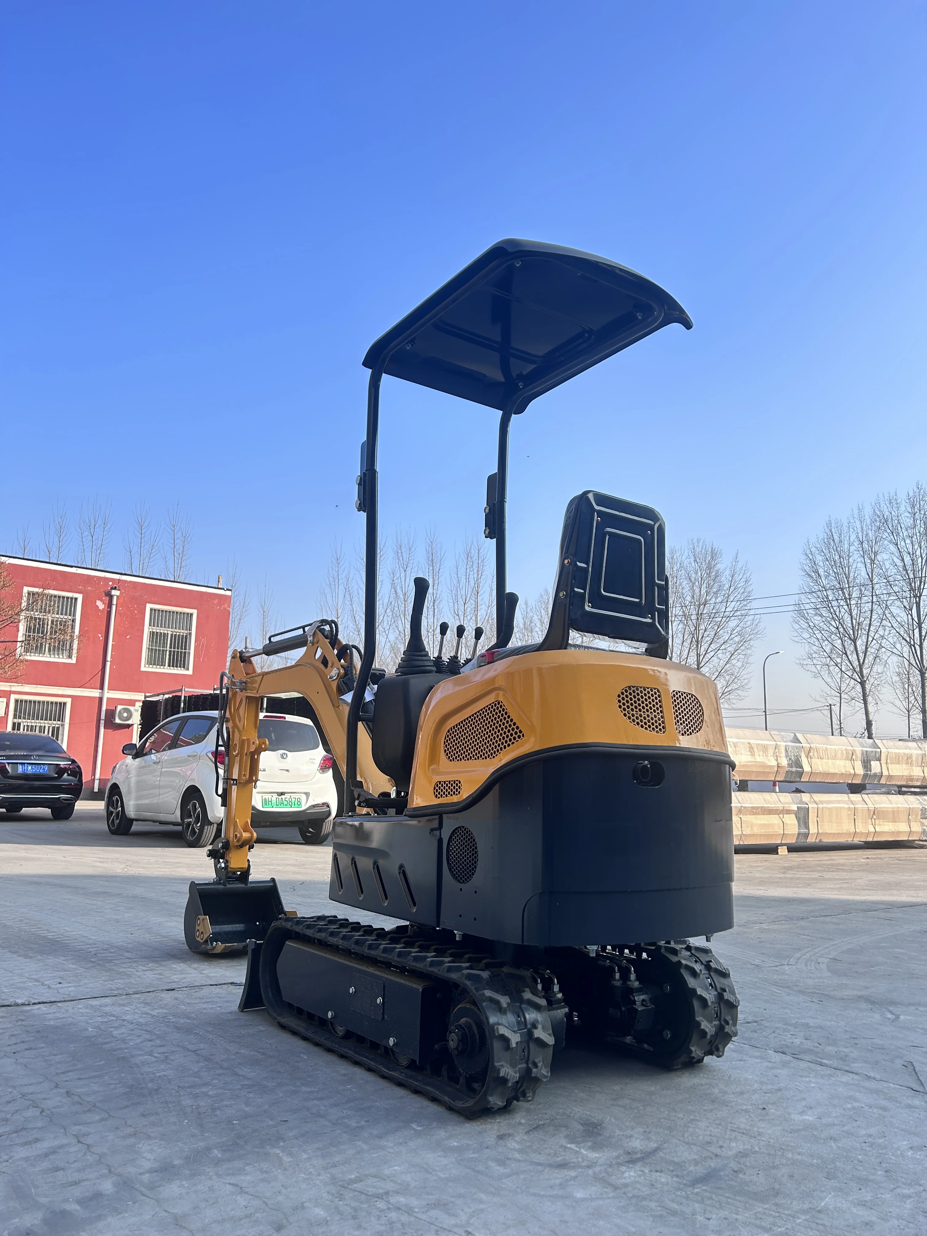 高品質EPA CE認証 1.2トン小型油圧多機能ショベル/小型農業用ショベル