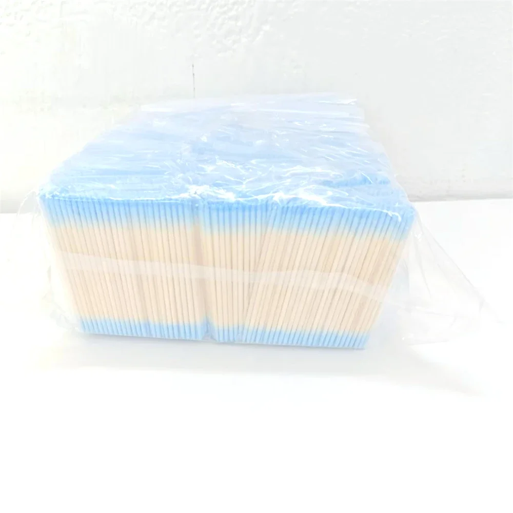 100 قطعة مسحات قطنية برأسين، لأدوات مكياج تجميل الحواجب الوشمية للمسح، مزيل الوشم لمسح طلاء الأظافر