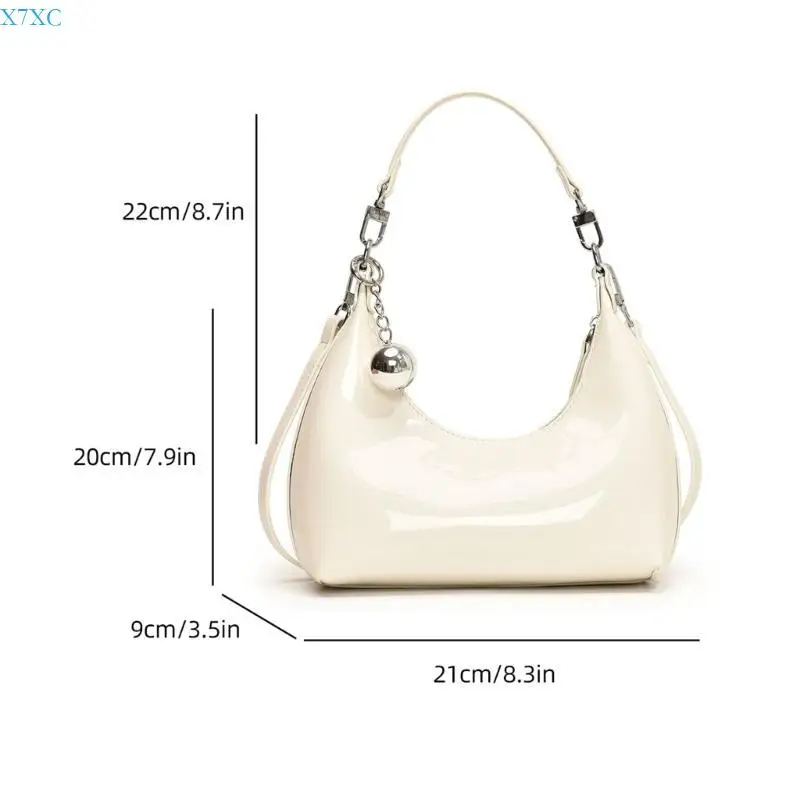 X7XC Women Fashion Bag Bag Bag Bag Bage Reshethetic Handbag Pu Leather Leather Bag