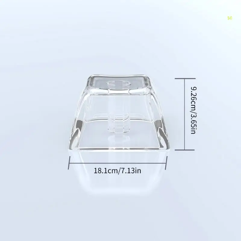 XDA 프로필 Keycaps 기계식 키보드 1U 1.4mm 두께 투명 Keycaps 게임 스위치 Dropshipping에 맞게 사용자 정의