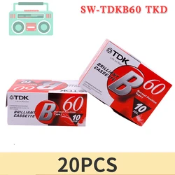 HINMADE CD01 20pc Empty Cassette Tape Magnetic Sound Music Recording Teaching Music audio Cassette 60 Minute Teaching Audio Tape