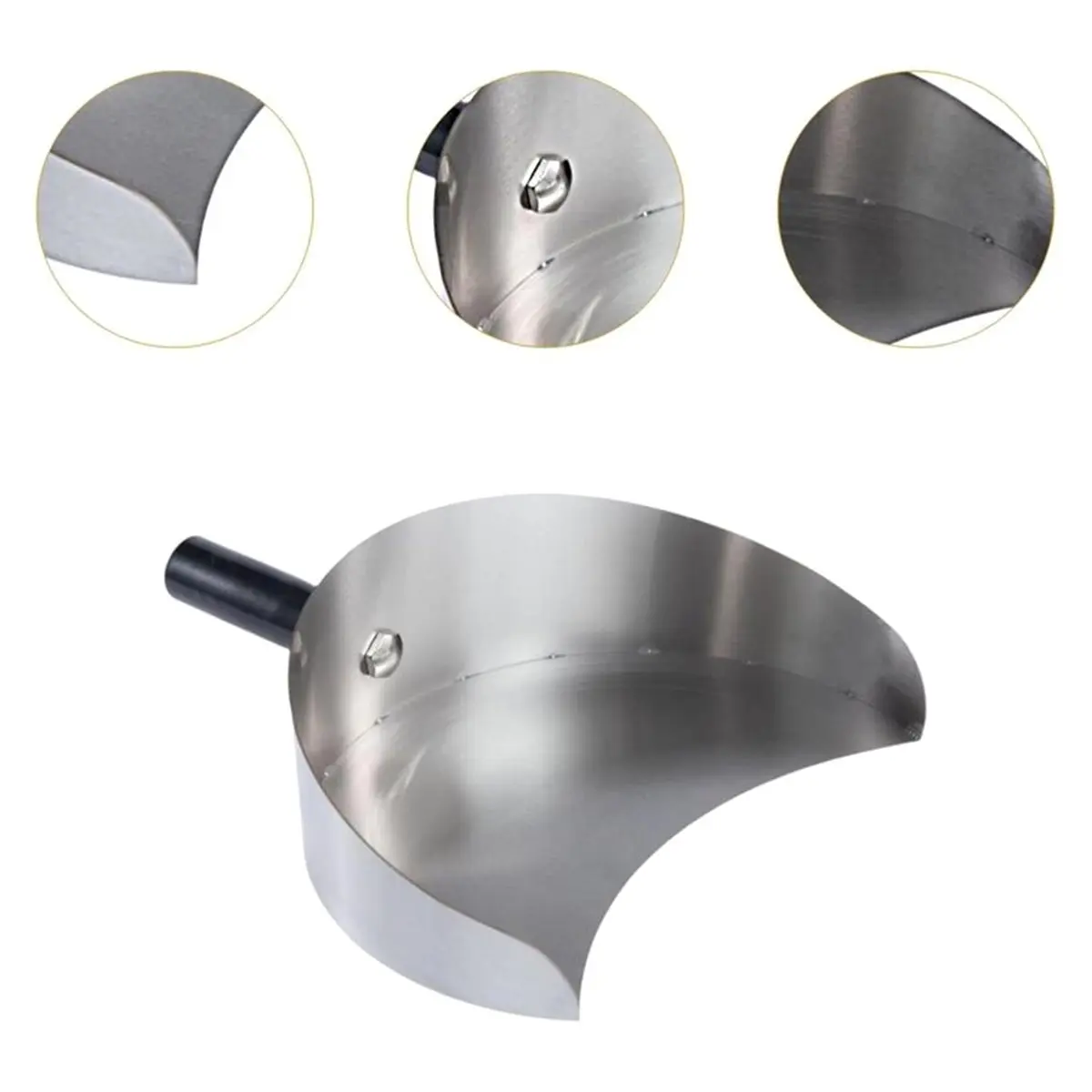abztグリル用肉捕り器-ステンレス製バーベキューシャベル-ハンドヘルド回転式肉捕りパン-シャワルママシン-ドネルケバブ用