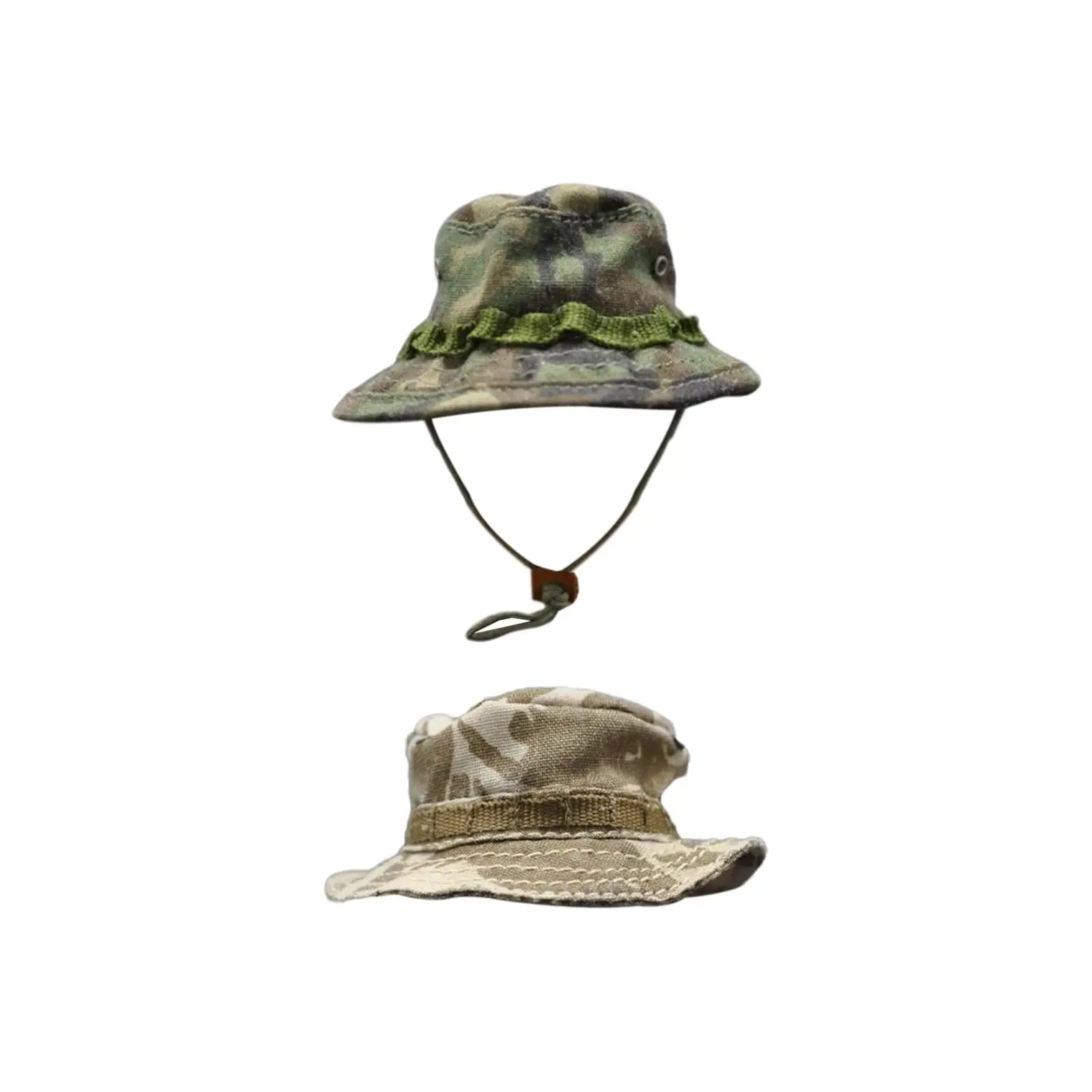 1:6 Scale Miniature Jungle Cap Retro Headgear for 12'' inch Soldier Figures