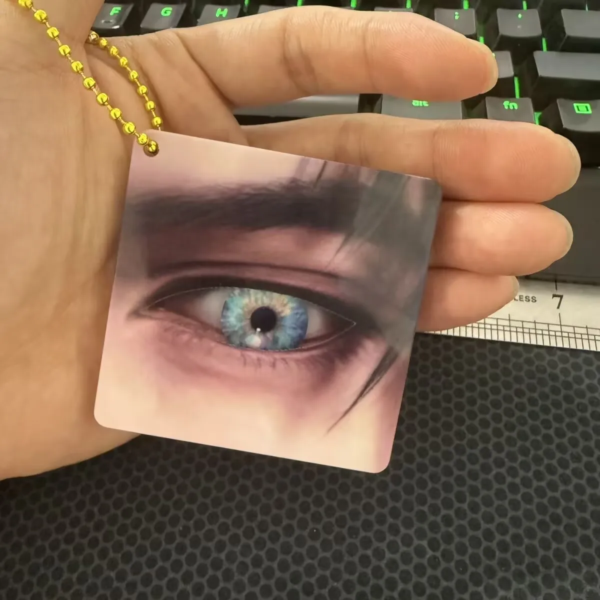 الحب والمساحة العميقة، حركة العين، تدفق القنب الاكريليك جونغ