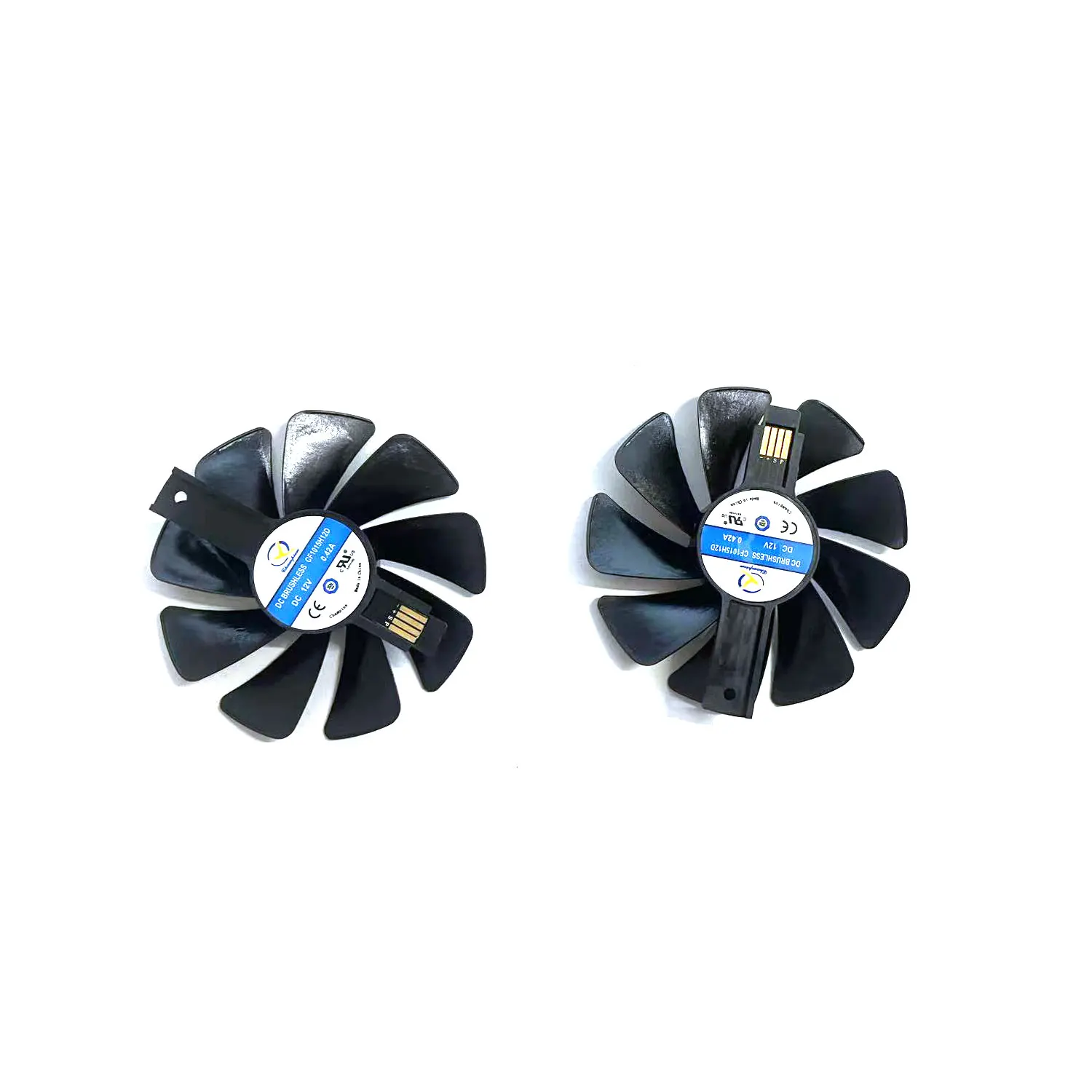 4PIN 95MM CF1015H12D RX 580 GPU FAN For SOYO AMD axsnow RX580 Graphics Card video fans GPU fan view 4